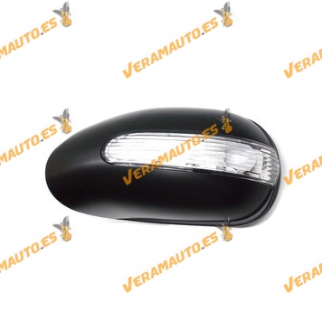 Carcasa Espejo Retrovisor Mercedes W163 ML de 2001 a 2005 | Izquierda | Con Intermitente | Imprimada | OE Similar A1638100179