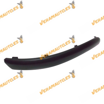 Front Bumper Frame Volkswagen Polo from 2005 to 2009 Right Black Similar to 6q0807718