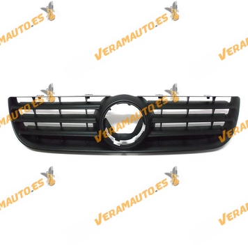 Front Grille Volkswagen Polo from 2005 to 2009 without Anagram Black
