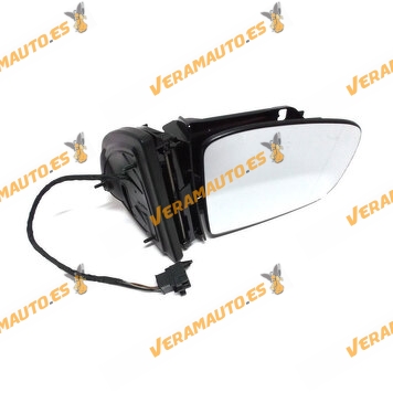 Cuerpo Espejo Retrovisor Mercedes W163 ML de 2001 a 2005 | Derecho Eléctrico Térmico 7 Pin Intermitente | Similar A1638101293