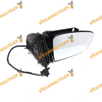 Rear view Mirror Body Mercedes W163 ML from 2001 to 2005 Electric Thermic Turn Signal Printed Right 7 pins