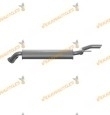 Silencioso Escape Trasero Lancia Prisma 2.0 Turbo Diesel 80cv Del 1985 Al 1989 Similar 82403414 82419761