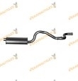 Silencioso Escape Trasero Ford Transit 2.5d 2.5td De 1995 A 2000 Caja Chasis E Corto OEM 1013125 1013127 1013129