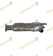 silencioso intermedio bmw e34 520i 12v m20 126cv del 1987 al 1991