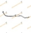Silencioso Intermedio CITROEN ZX AVANTAGE AURA TD 1.9 BREAK MOTOR XUD9TE 92CV SIMILAR 9604.1783 96041783