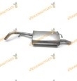Silencioso Escape Trasero Ford ESCORT SEDAN DEL 1995 AL 1999 MOTOR 1.6 16V SIMILAR A 1033685