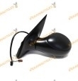 Espejo Retrovisor Izquierdo Citroen C2 Del 2003 Al 2007 Con Mando electrico Termico negro