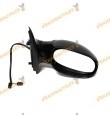 Espejo Retrovisor Citroen C2 Del 2003 Al 2007 Con Mando electrico negro Derecho