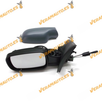 Rear view Mirror Renault Megane from 2002 to 2008 with Mechanical Control PRINTE