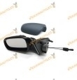 Espejo Retrovisor Citroen Xsara Del 2002 al 2005 Con Mando Mecanico Imprimado Izquierdo