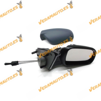 Rear view Mirror Citroen Xsara from 2002 to 2005 with Mechanical Control Printed Right