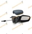 Espejo Retrovisor Citroen Xsara Del 2002 al 2005 Con Mando Mecanico Imprimado Derecho