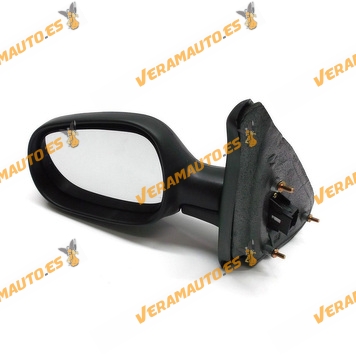 Rear view Mirror Renault Megane from 1996 to 2002 with Electric Control Thermic Black Left