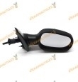 Espejo Retrovisor Renault Megane del 1996 al 2002 con mando mecanico derecho negro