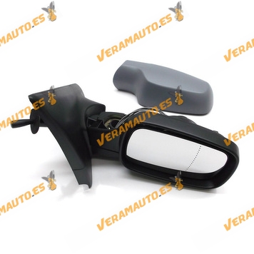 Rear view Mirror Renault Clio from 2005 to 2009 with Mechanical Control Printed Right Sensor