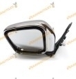 Espejo Retrovisor Mitsubishi Montero Pajero De 1991 a 1995 izquierdo sin mando regulacion manual cromado MB645777 MR322983