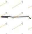 Intermediate Exhaust silencer Renault Clio I 1.2 RL|RN|RT from 1990 to 1998 | 1171cc 60hp | OE 7700797712