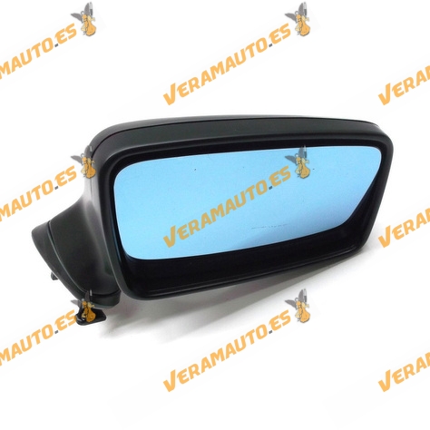 Espejo Retrovisor Audi 80 De 1987 Al 1994 Con Mando Electrico Termico Derecho Negro