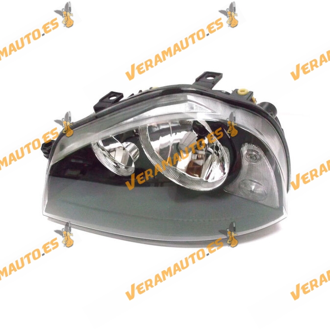 Faro Optica Seat Arosa Del 2001 al 2006 Lamparas H7 H3 izquierdo regulacion Manual y Electrica