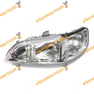 Faro Honda Accord Del 1998 Al 2003 Lamparas H7 Y H1 Delantero izquierda optica