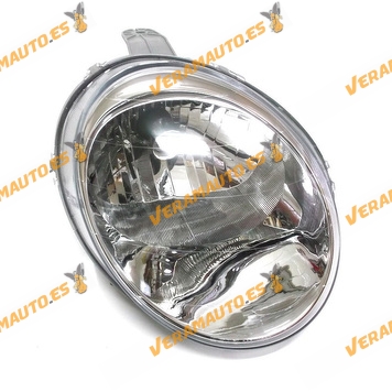 Faro Daewoo Matiz 2001 Al 2005 Lampara H4 Regulacion Electrica Delantero Derecho