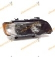Faro Bmw X5 Serie E53 Del 2000 Al 2003 Lamparas H7 Y Hb3 Delantero Derecho Piloto Blanco