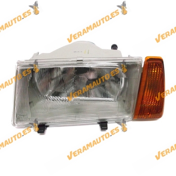 Faro Lada Samara Lampara H4 Regulacion Manual Con Piloto Delantero Izquierdo