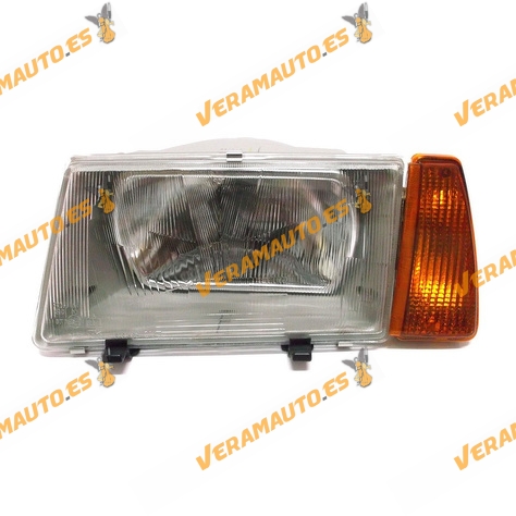 Faro Lada Samara Lampara H4 Regulacion Manual Con Piloto Delantero Izquierdo