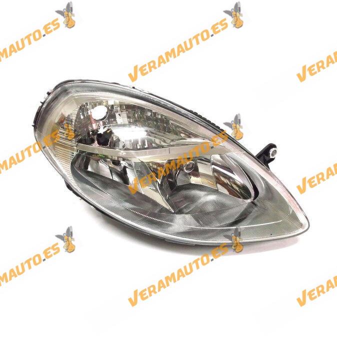 Faro Lancia Y Ypsilon 2003 Al 2006 Lamparas H7 Y H3 Regulacion Electrica Delantero Derecho