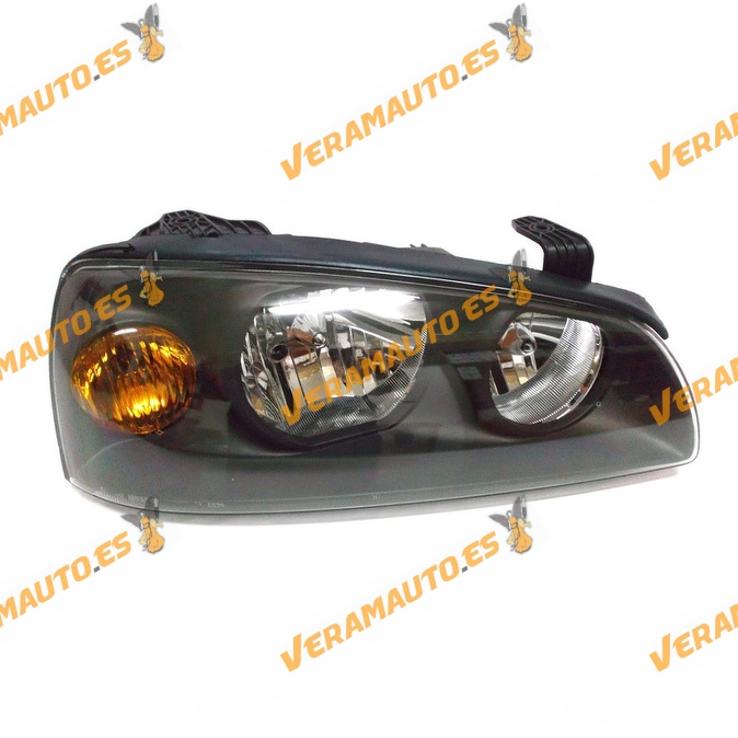 Faro Hyundai Elantra Lantra Del 2004 Al 2006 Lamparas H7 Y H1 Optica Delantera Derecha Regulacion Electrica