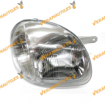 Faro Hyundai Atos Del 1998 Al 2001 Lampara H4 Regulacion Electrica Y Manual Delantero Derecho Similar A 9210502010