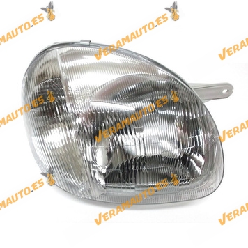 Faro Hyundai Atos Del 1998 Al 2001 Lampara H4 Regulacion Electrica Y Manual Delantero Derecho Similar A 9210502010