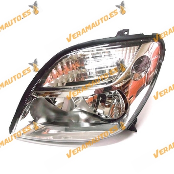 Faro Renault Scenic Del 1999 Al 2003 Lamparas H7 Y H1 Regulacion Electrica Delantero Izquierdo