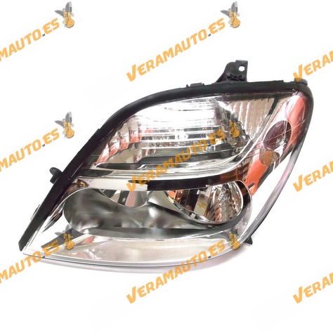 Faro Renault Scenic Del 1999 Al 2003 Lamparas H7 Y H1 Regulacion Electrica Delantero Izquierdo