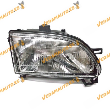 Faro Seat Arosa Del 1997 Al 2000 Lampara H4 Regulacion Electrica Optica Delantera Derecha