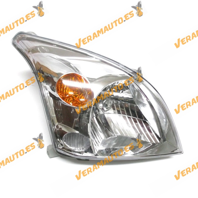 Faro Toyota Land Cruiser FJ120 Del 2003 Al 2008 Lampara H4 Regulacion Electrica Delantero Derecho Similar A 811306A231