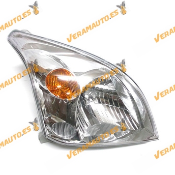 Faro Toyota Land Cruiser FJ120 Del 2003 Al 2008 Lampara H4 Regulacion Electrica Delantero Derecho Similar A 811306A231