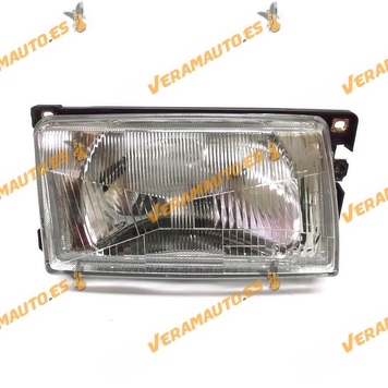 faro volkswagen polo del 1990 al 1994 lampara h4 optica delantera derecha