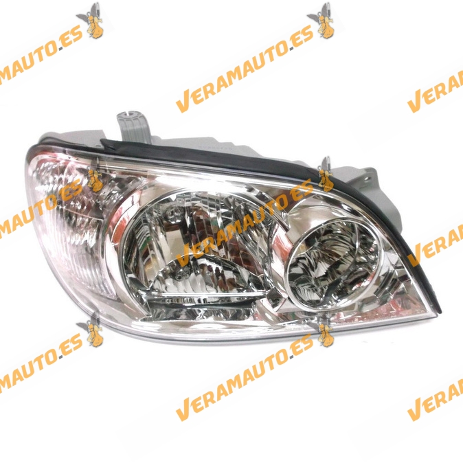 Faro Kia Carnival De 2001 Al 2006 Lamparas H7 Y H7 Regulacion Electrica Optica Delantera Derecha