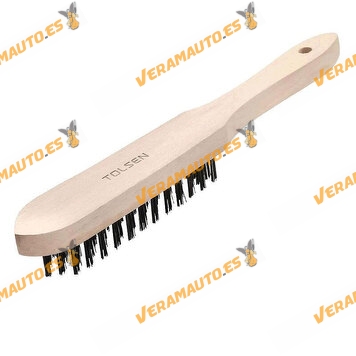Wire Brush with Wooden Handle | TOLSEN
