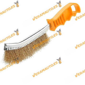 Wire Brush with Plastic Handle | TOLSEN | Length 250mm