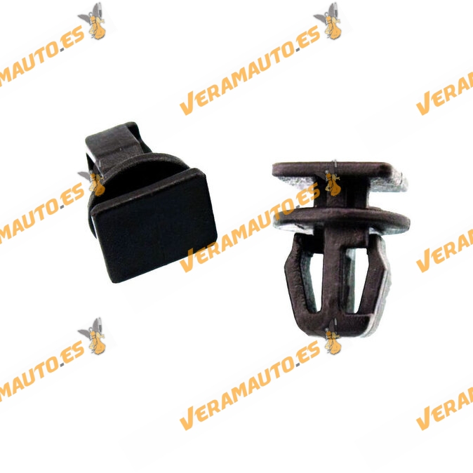 Set de Grapas para Molduras de Puerta | Renault Captur | Koleos | Umbrales de Puerta Exterior