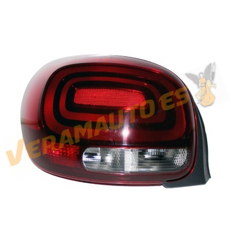 Piloto Citroen C3 SX SY de 2016 a 2020 Trasero izquierdo | Sin Portalámparas | Luz Antiniebla trasera | OEM 9812257580
