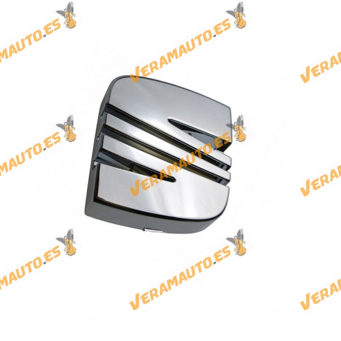 Emblema Original Rejilla de Frente SEAT Altea de 2004 a 2015 | Leon de 2005 a 2012 | Toledo de 2004 a 2009 OEM 5P0853679739