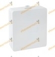 Multiple Base with 4 Sockets | White | 250V 16A