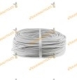 Flexible Electric Hose Cable 3x1 White | Phase - Neutral - Earth | by meters