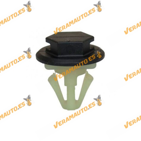 Set de 10 Grapas Renault Clio III de 2005 a 2014 | Clio IV de 2012 a 2019 | Modus de 2004 a 2012 para Aletas OEM 8200389607