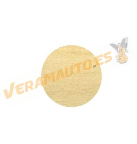 Adhesive Screw Cover Diameter 13 | Color Light Beech | sapely | 30 Units