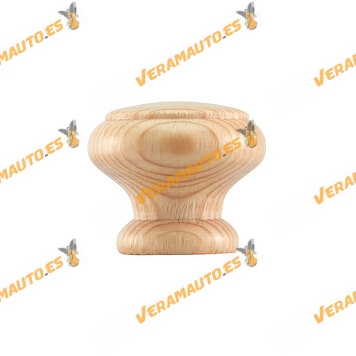 Wooden Knob |Pine Color | Varnished | diameter 30MM