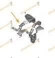 Air Supply Intake Sleeve to Turbocharger | Air Filter and Cylinder Head Cover to Turbo | PSA 1.6 HDi OEM 1434.E1